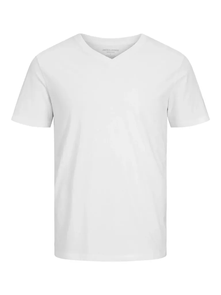 T-Shirt Col V Manche Courte